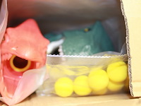 Dino schietspel met softballen 1 set loc b002 - afbeelding 4 van  7