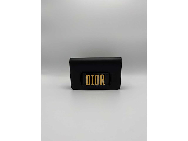 Dior - evolution leather clutch - kalfsleer - handtas - op echtheid geconroleerd - designer - afbeelding 5 van  12