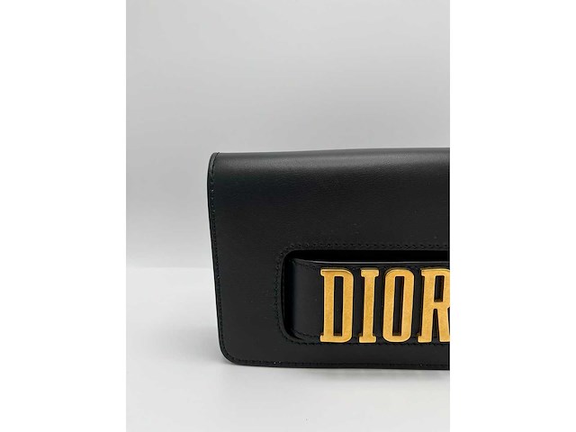 Dior - evolution leather clutch - kalfsleer - handtas - op echtheid geconroleerd - designer - afbeelding 6 van  12