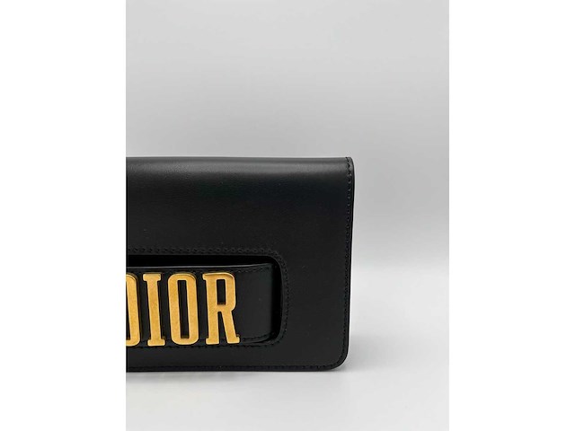 Dior - evolution leather clutch - kalfsleer - handtas - op echtheid geconroleerd - designer - afbeelding 7 van  12