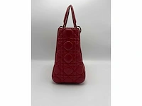 Dior - medium lady dior - handtas - op echtheid geconroleerd - designer - afbeelding 7 van  11