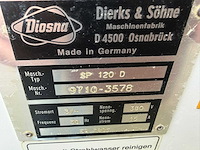 Diosna - sp120d - mengmachine / kneder - afbeelding 5 van  5