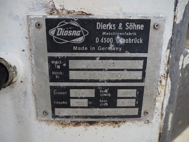 Diosna dierks & söhne maschinenfabrik - afbeelding 7 van  7