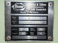 Diosna sp 120 d spiraalkneder - afbeelding 9 van  9