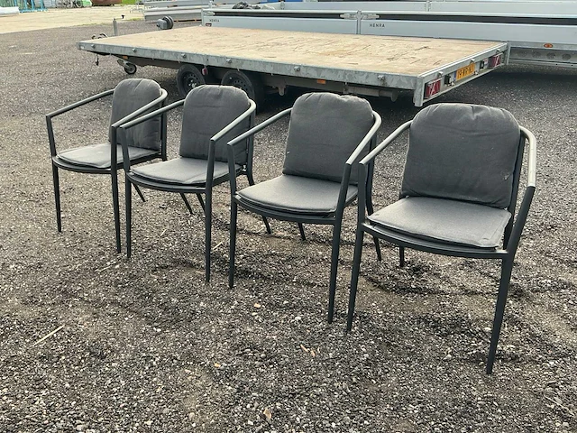 Diphano diamond tuinstoel (4x) - afbeelding 1 van  6