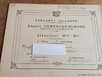 Dipmoma's lagere school 1919-1920 - afbeelding 2 van  2