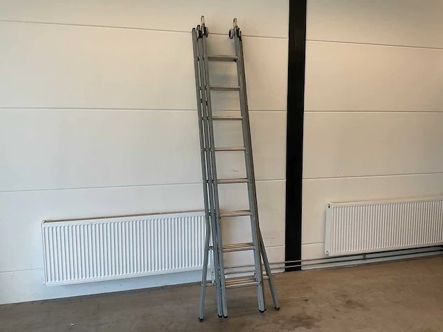 Dirks - dgg03x08 - 3-delige glazenwassersladder - afbeelding 1 van  5