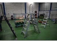 Dirks 2x6 aluminium uitzettrap - afbeelding 1 van  4