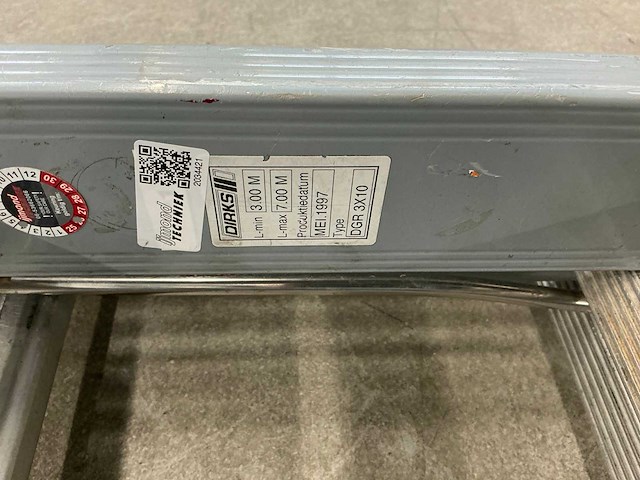 Dirks dgr 3x10 reformladder - afbeelding 3 van  3