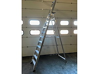 Dirks dob11 bordestrap 11-trede - platformhoogte 260cm - afbeelding 2 van  5