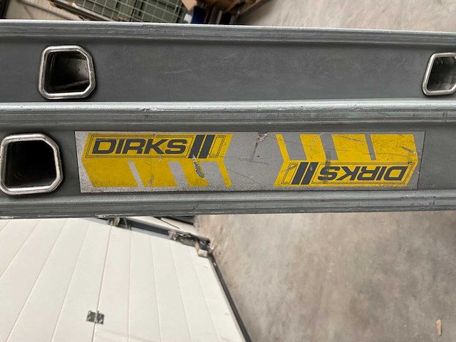 Dirks glw 30 2x9 ladder - afbeelding 3 van  4