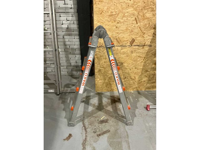 Dirks wakü 101 telescoopladder - afbeelding 2 van  3