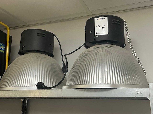 Disano industriële plafondlamp (2x) - afbeelding 1 van  4