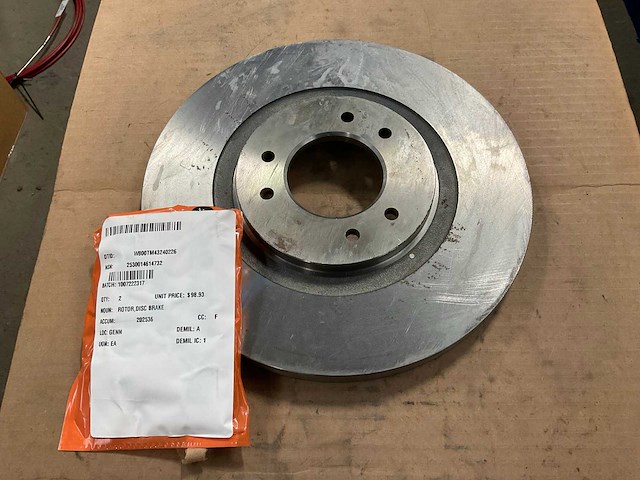 Disc brake rotor (2x) - afbeelding 4 van  4