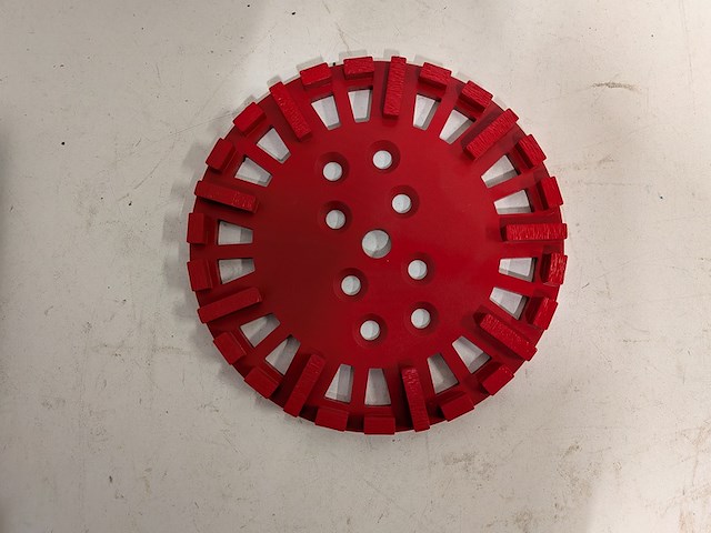 Disc / schuurschijf t.b.v. betonschuurmacine, diamag, bge718250rd - afbeelding 2 van  6