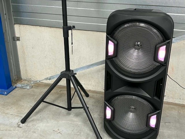Disco geluid en licht party set - afbeelding 3 van  5