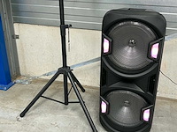 Disco geluid en licht party set - afbeelding 3 van  5