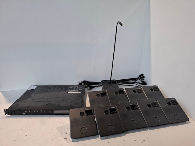 Discussieset, audiotechnica, 1x atuc-50cu, 10x atuc-50du, 10x atuc-m - afbeelding 1 van  8