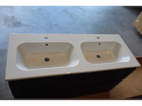 Disegno ceramica - qubo square - - dubbele wastafel - afbeelding 1 van  6