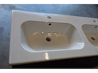 Disegno ceramica - qubo square - - dubbele wastafel - afbeelding 2 van  6