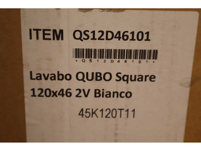 Disegno ceramica - qubo square - - dubbele wastafel - afbeelding 5 van  6