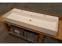 Disegno ceramica - slim square - - wastafel / wastafelblad - afbeelding 1 van  7
