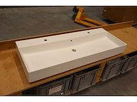 Disegno ceramica - slim square - - wastafel / wastafelblad - afbeelding 2 van  7