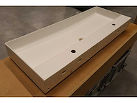 Disegno ceramica - slim square - - wastafel / wastafelblad - afbeelding 4 van  7