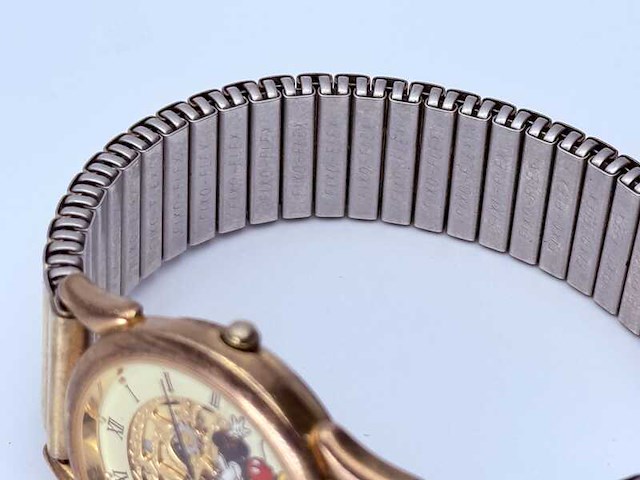 Disney mickey mouse skeleton horloge - afbeelding 6 van  8
