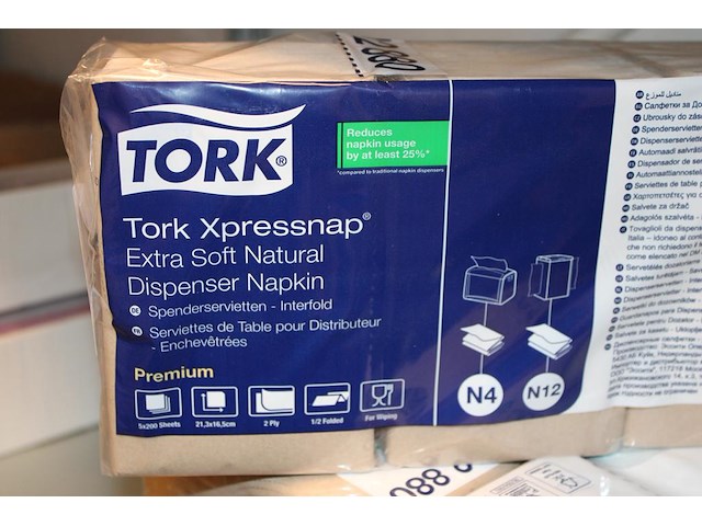 Dispenser servetten tork 5000 stuks. - afbeelding 2 van  2