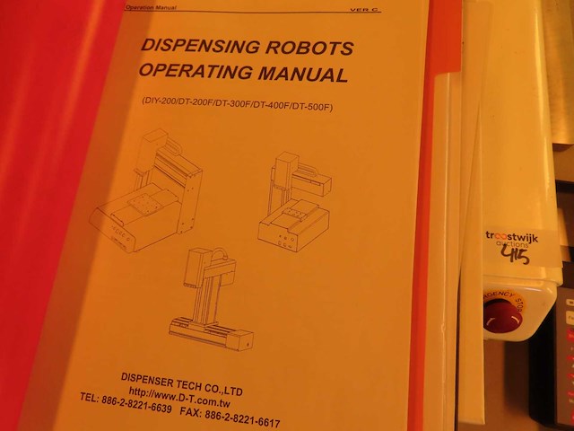 Dispenser tech - f serie - dispensing robot - afbeelding 8 van  16