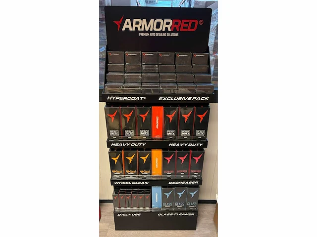 Display armor red - car cosmetica - 573 delig - afbeelding 1 van  1