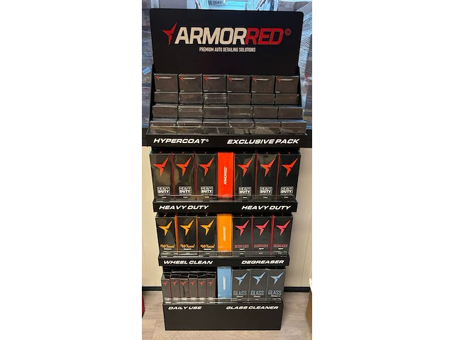 Display auto cosmetica armor red, 573-delig - afbeelding 1 van  1