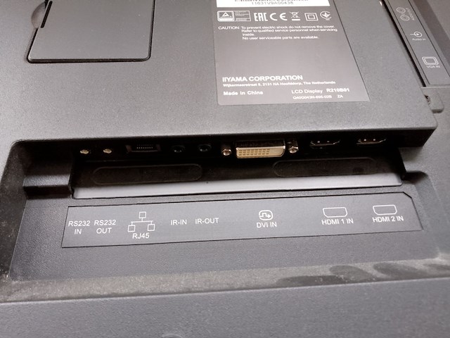 Display, iiyama, le4340uhs - afbeelding 4 van  6