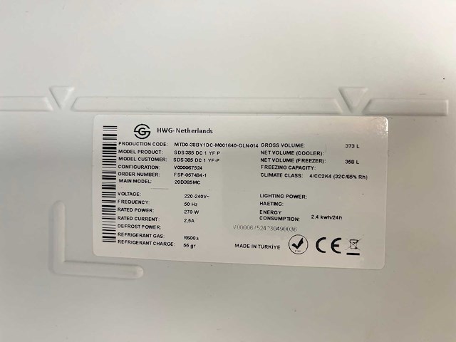 Display koelkast h185 - afbeelding 16 van  19