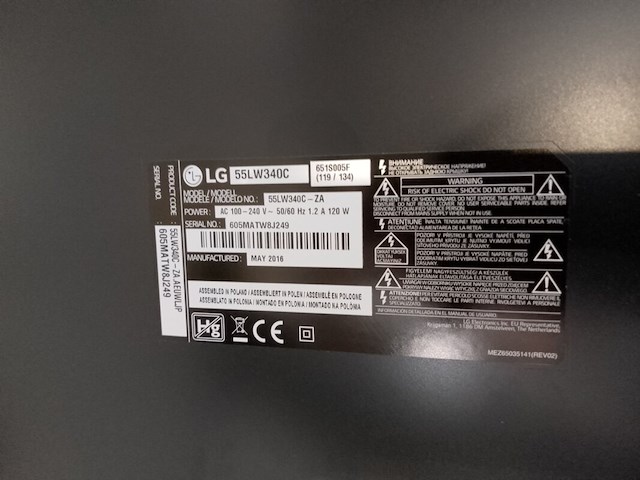 Display, lg, 55lw340c - afbeelding 3 van  6