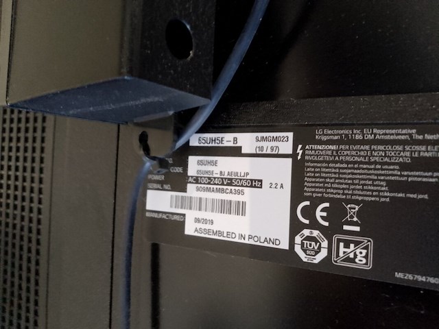 Display, lg, 65uh5e - afbeelding 4 van  17