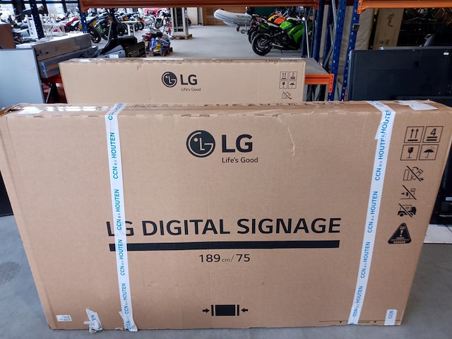 Display, lg, 75ul3j-e - afbeelding 1 van  2