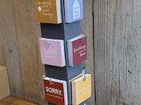 Display met kaartjes voor cadeau en bloemen, 480 kaartjes - afbeelding 1 van  2