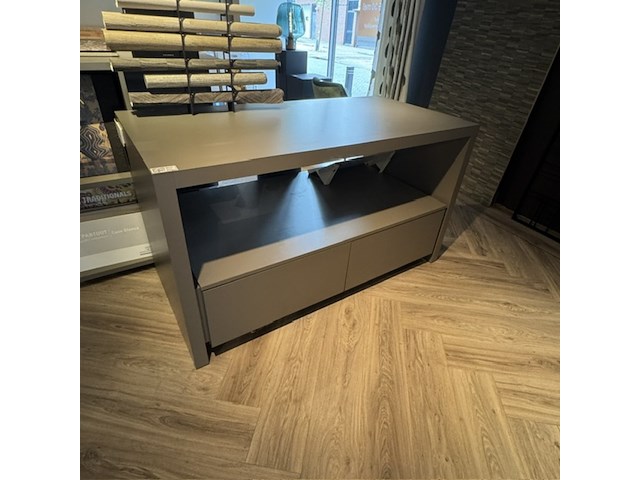 Display meubel, taupe, met lades - afbeelding 1 van  4