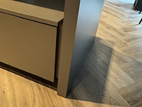 Display meubel, taupe, met lades - afbeelding 4 van  4