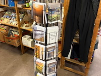Display-rek inclusief inhoud - diverse kaarten