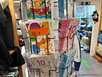 Display-rek inclusief inhoud - diverse kaarten