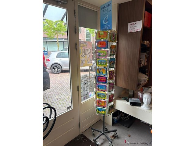 Display-rek inclusief inhoud - diverse kaarten - afbeelding 4 van  4