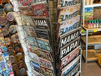 Display-rek inclusief inhoud - diverse kaarten
