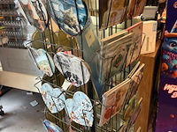 Display-rek inclusief inhoud - diverse kaarten