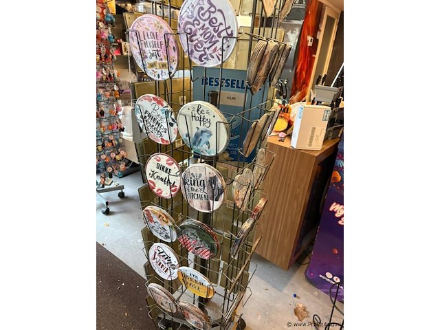 Display-rek inclusief inhoud - diverse kaarten - afbeelding 3 van  5