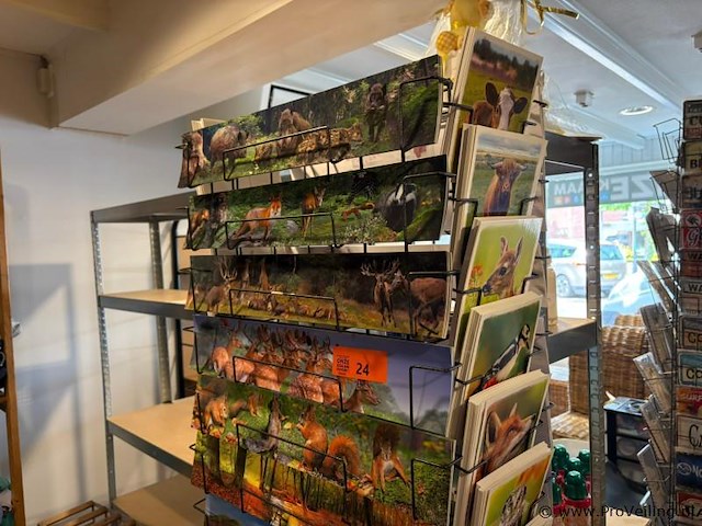 Display-rek inclusief inhoud - diverse kaarten - afbeelding 2 van  6