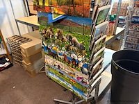 Display-rek inclusief inhoud - diverse kaarten - afbeelding 3 van  6