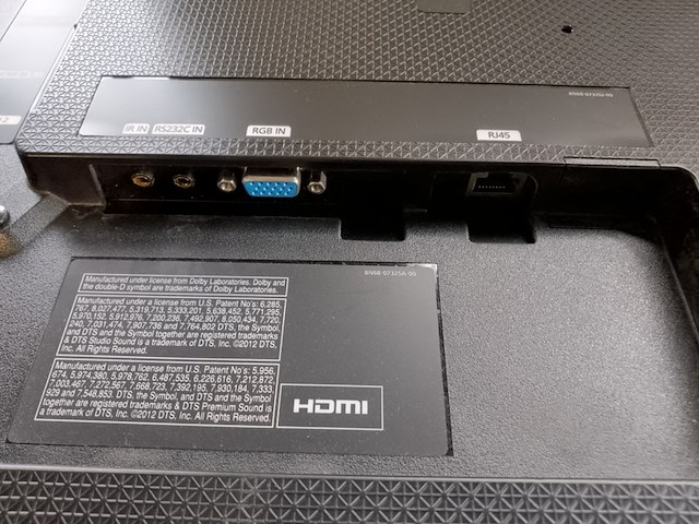 Display, samsung, lh55dce - afbeelding 4 van  6